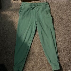 Tek Gear Green Sweatpants Relaxed Fit Joggers